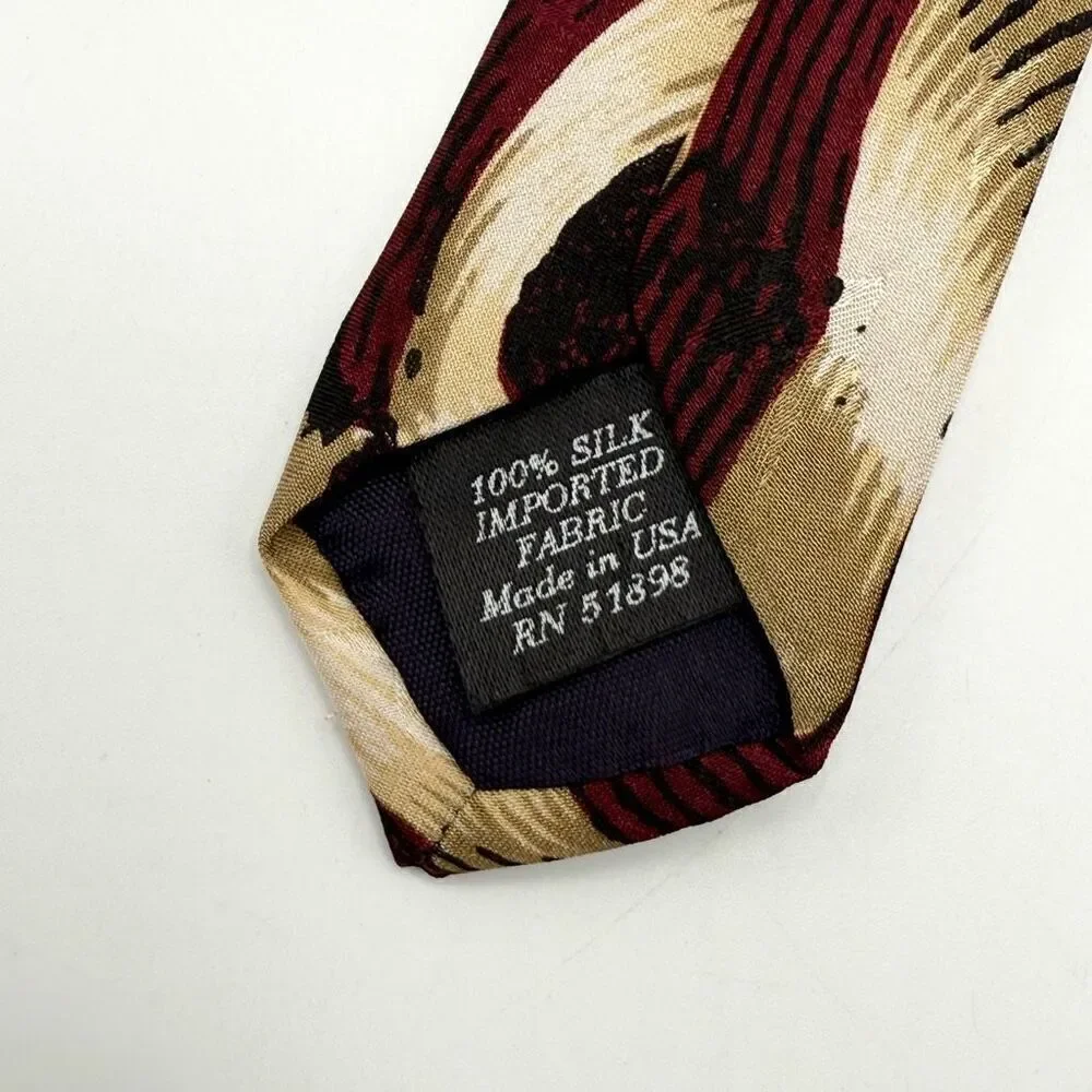 Tango by Max Raab Americana Baseball Neck Tie 49” Silk